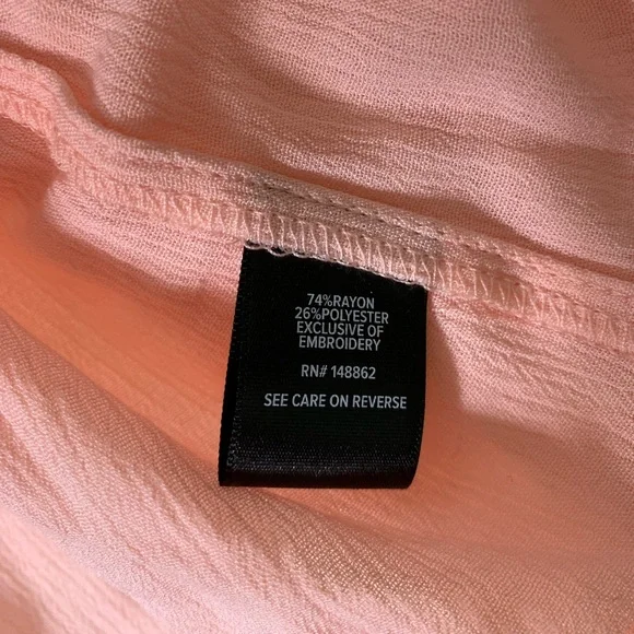 Torrid | Madison Washable Gauze Embroidered Long Sleeve Shirt - 2 - Picture 6 of 7